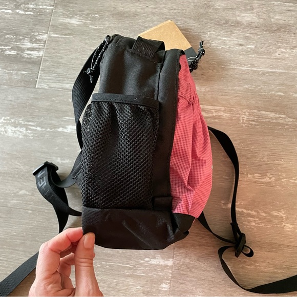 The North Face Bozer Mini Backpack - Red Violet/TNF Black (pink and black) - Picture 10 of 11